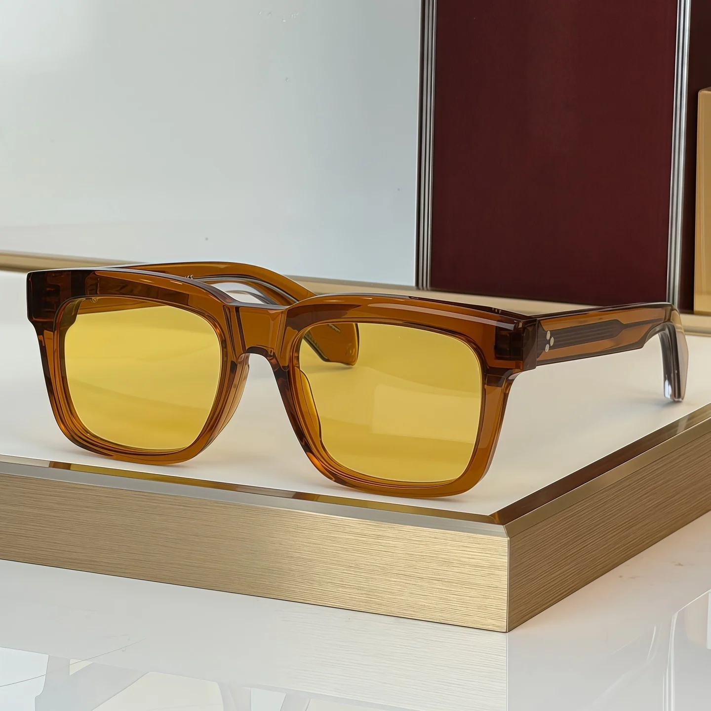 

Солнцезащитные очки TORINO SIZE 52-20: высококачественные классические дизайнерские оправы из ацетата и титана в стиле панк для мужчин и женщин