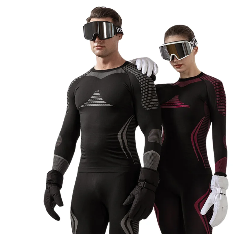 Outdoor Skiing Quick-Drying Clothes Sports Underwear for Men and Women Moisture-Wicking Base Compression Ropa Para Mujer