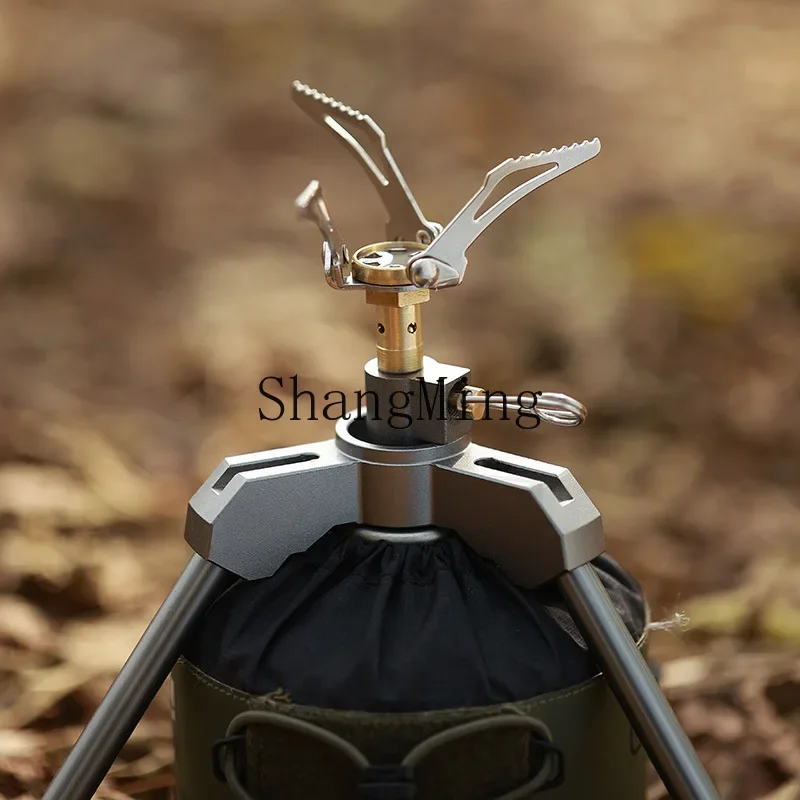 

CLL Outdoor Aluminum Mini Burner Portable Foldable Stove Picnic Camping Burner