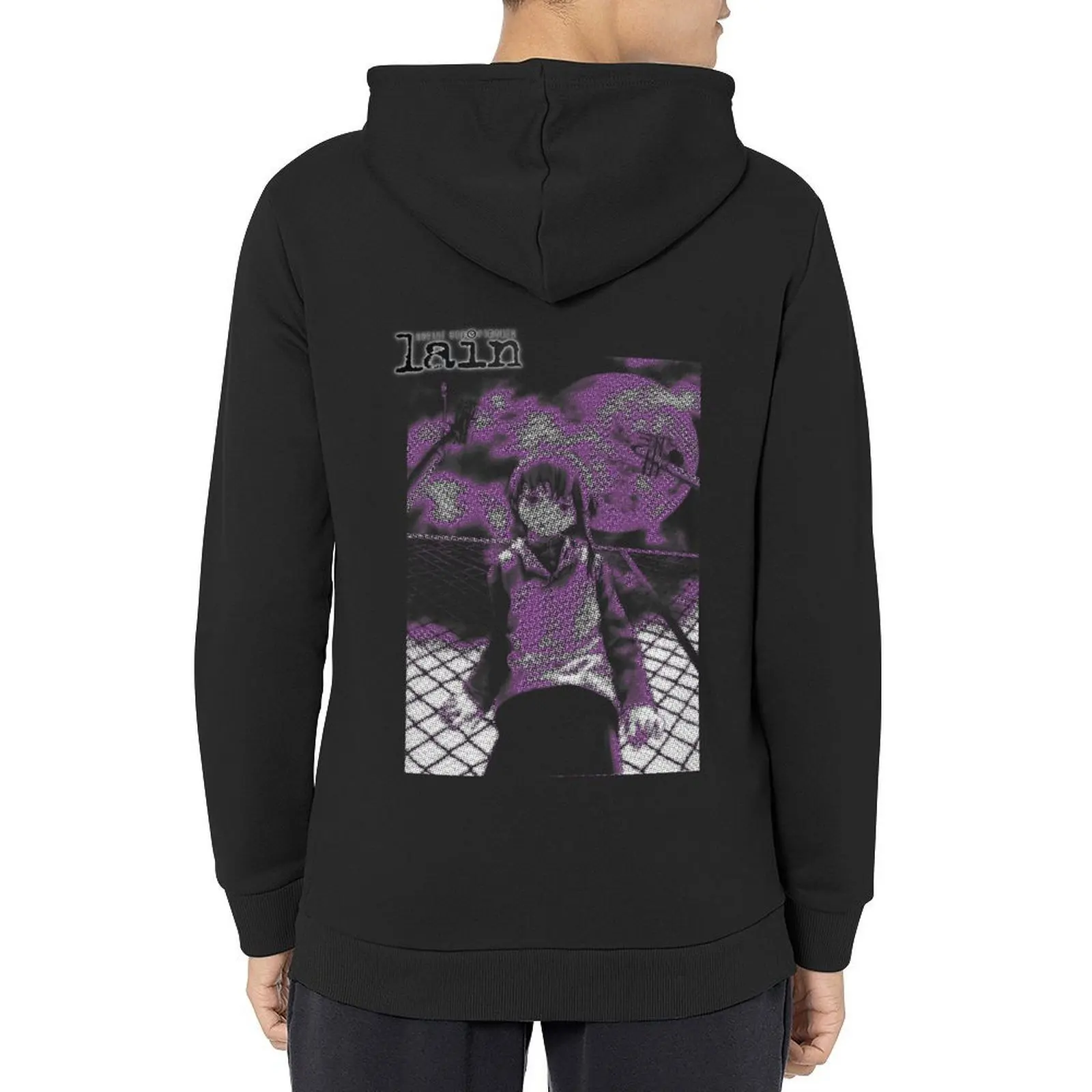 

Serial Experiments Lain Hoodie korean autumn clothes men's autumn clothes korean clothes men's coat oversized hoodie