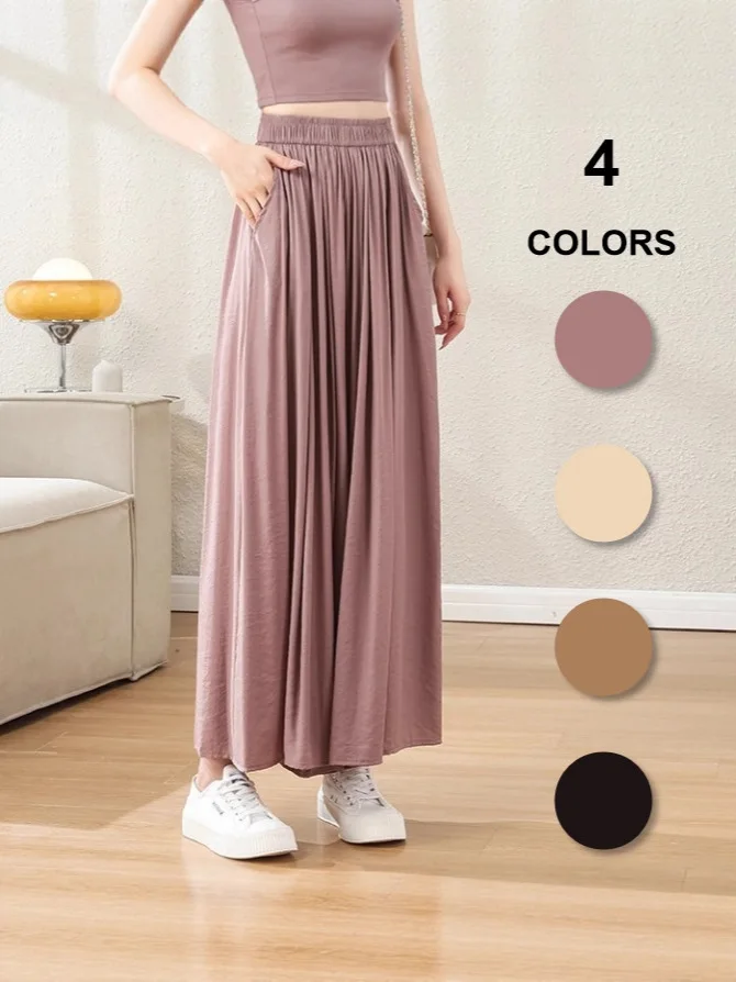 بنطال ذو قصة أرجل واسعة طويل للمرأة الربيع المضادة للتجاعيد الدوبامين العسكرية تقسم مستقيم صالح أنماط Techwear ركوب مرونة الخصر