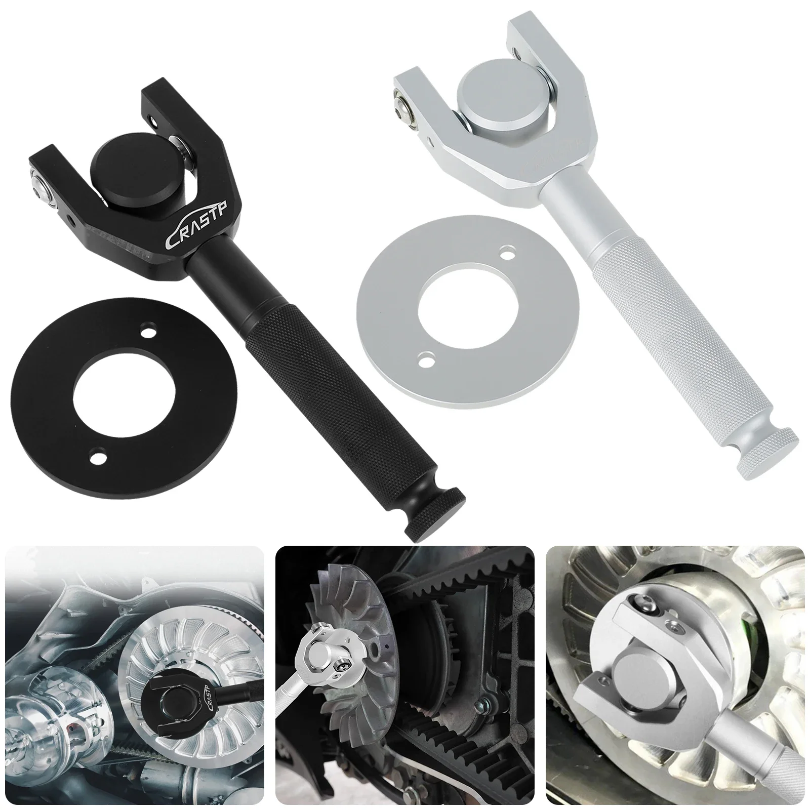 

X3 Belt Changing Tool Belt Clutch Tool with Anti-slip Handle Compatible with Can-Am Maverick X3/Max/Turbo/R Fits Fits for 64/72