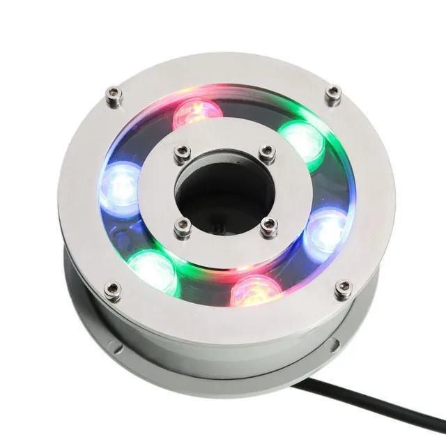 

IP68 Submersible Lamp 6W 9W 12W 18W RGB Underwater LED Fountain Light