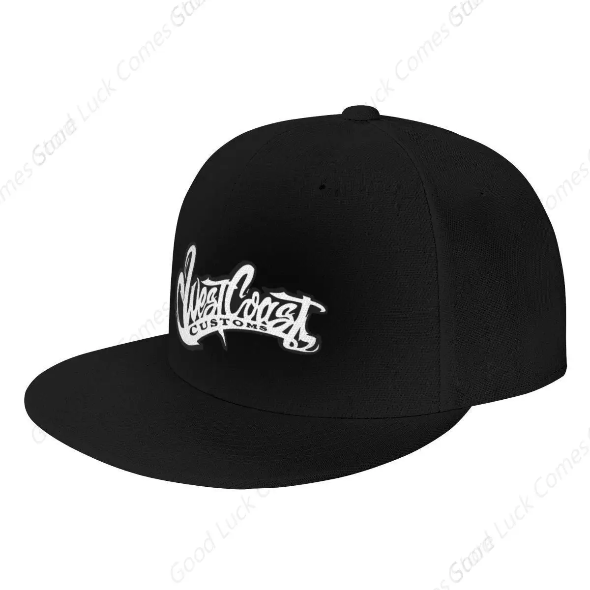 West Coast Logo Hat Solid Hip Hop Cap For Men Snapback Hat Women's Baseball Caps Adjustable Flat Brim Bill Plain