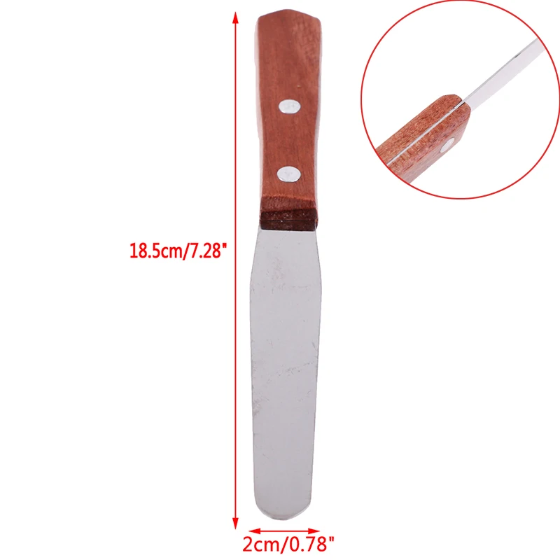 

Stainless Steel Waxing Sticks Spatulas For Depilation Hair Removal 1pcs Applicator Easy Hold Epilator Wax