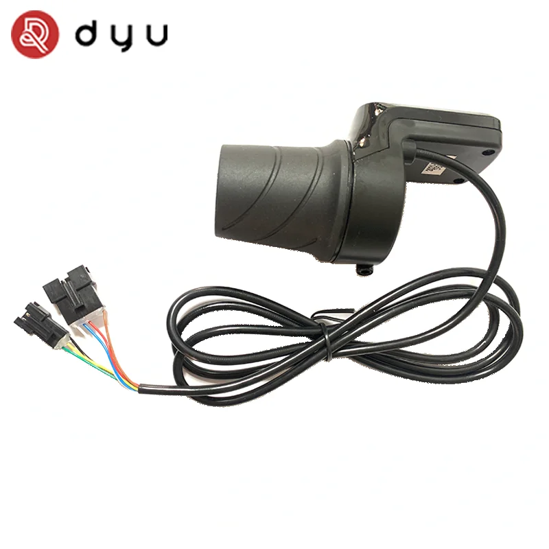 Original DYU Accelerator Display Throttle LCD Display with Long Cable for DYU Electric Bicycle