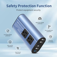 Us socket Multi-function usb interface 500W Car adapter Car inverter DC 12v to AC 110v