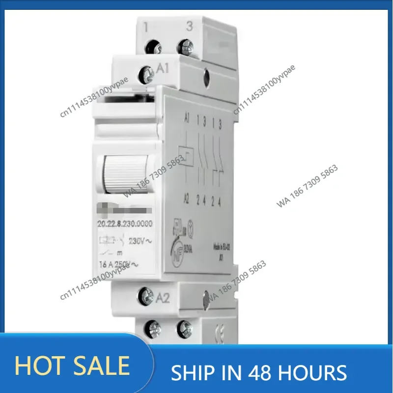 20.22.9.024 FINDER modular step relay 2NO 16A 24VDC mechatronic relay a component