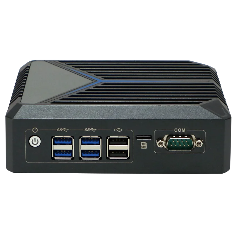 جهاز توجيه ناعم بدون مروحة 3x2.5G i225V LAN Intel J6412 zxDP 1xHD 2x2.5G LAN 2xHD N100 Windows11 COM كمبيوتر صغير لسطح المكتب