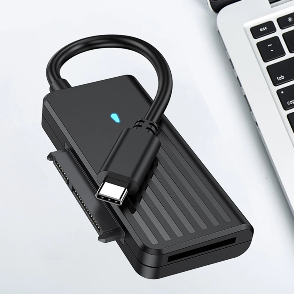 Adattatore da SATA a USB3.0 Adattatore da USB a SATA da 5 Gbps da 2,5/3,5 pollici Adattatore per disco rigido SSD Convertitore a stato solido M.2 NGFF per PC portatile