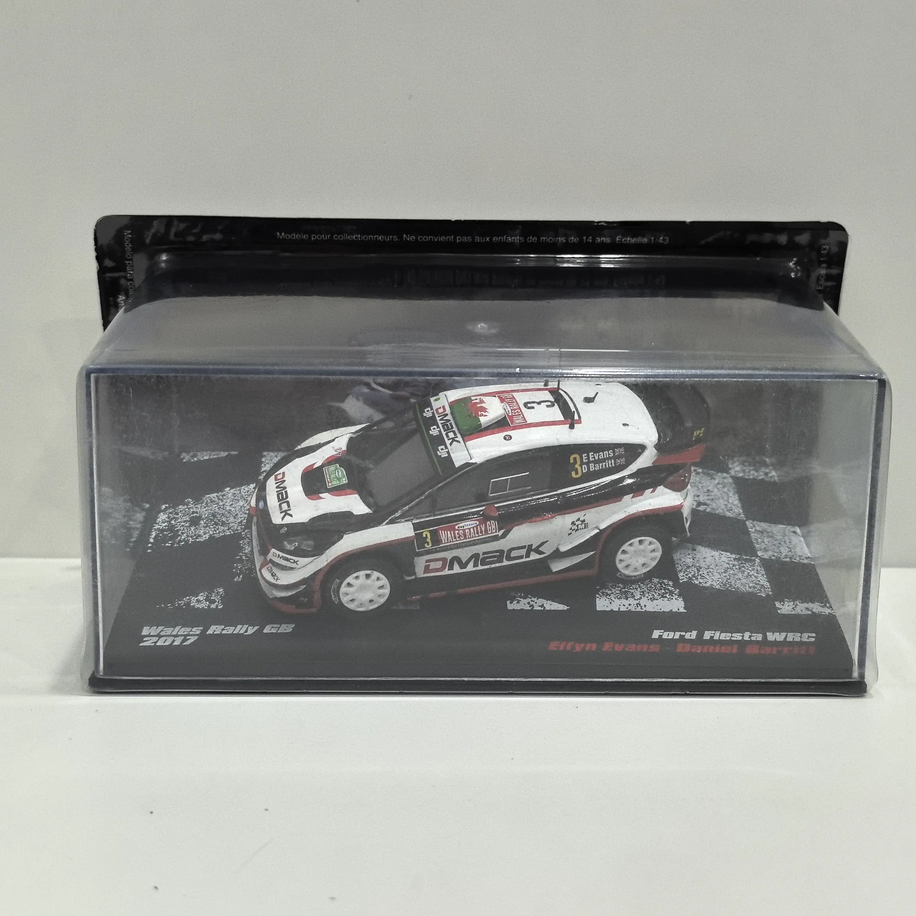 

Diecast IXO 1/43 Scale Fiesta WRC 2017 # 3 Racing S2 Alloy Car Model