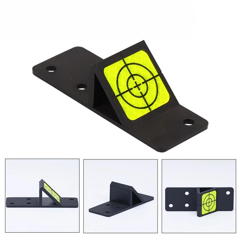 45 Degree Single & Double side Ø12.7mm Mini Prism, Target Reflectors Sheet 40 X 40 mm for Total Station