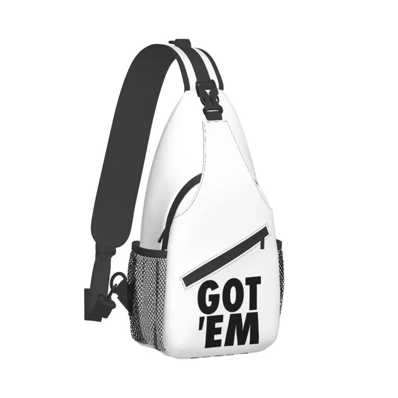 Got Em Sling Crossbody zaino uomo borsa a tracolla petto personalizzata per viaggi escursionismo Daypack