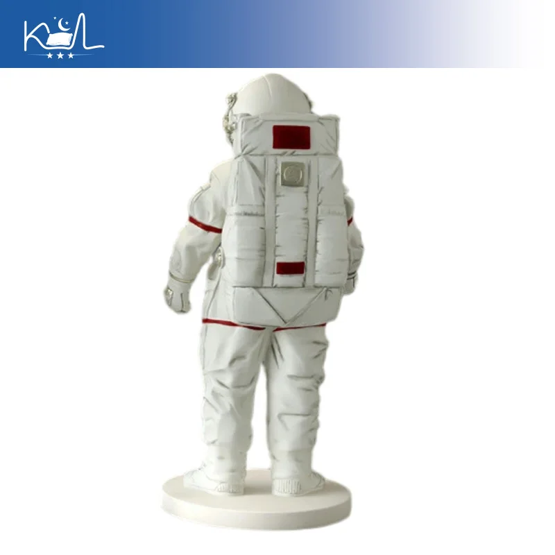Large Astronaut Floor Sculpture, Modern for Living Room TV Cabinet Decor, Spaceman Figurine Ornament Housewarming Gift