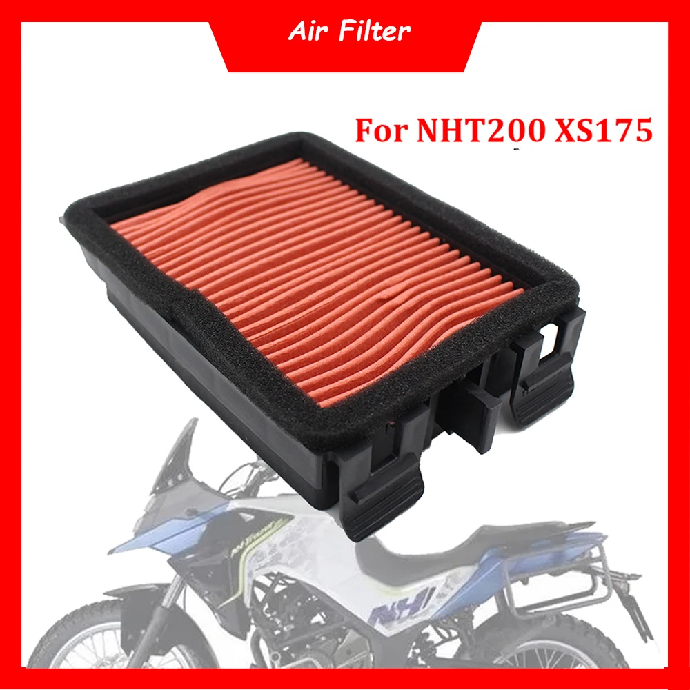 Motorcycle Engine Air Filter Cleaner Air Intake Filter Element For SYM NHT200 NHT 200 NH T200 XS175 XS 175