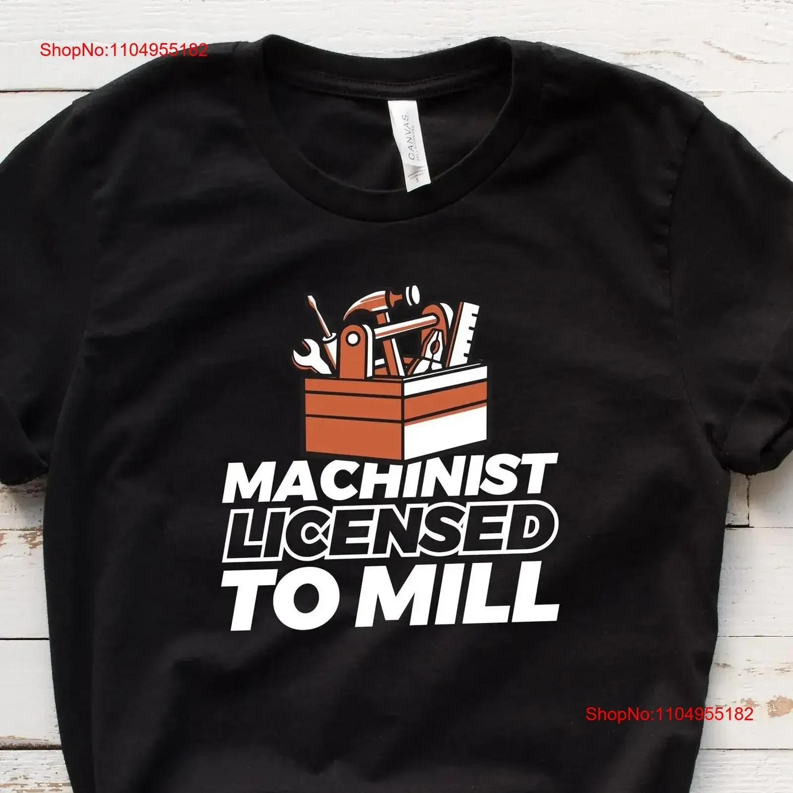 Machine Operator MachinisT T Shirt Future Licensed To Mill T1633 vintage Washed designer clothes graphic Comfortable Slightly