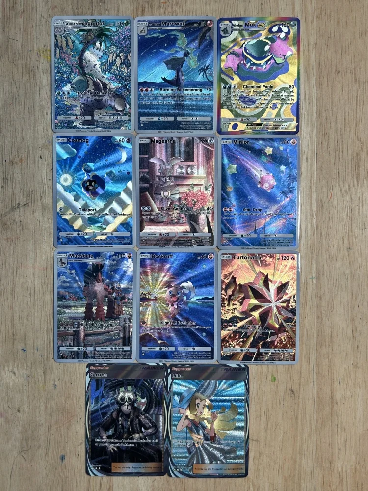 Pokemon pocket ptcg   Eevee Pikachu ACG Diy Self Control Collect Signature Trading Flash Card Anime Cartoon Gift