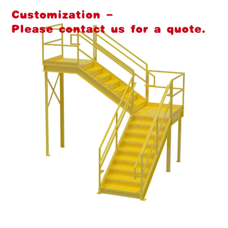 custom.Expertly-Welded Steel & Aluminum Alloy Outdoor Office & Buildings Stairs Hotels