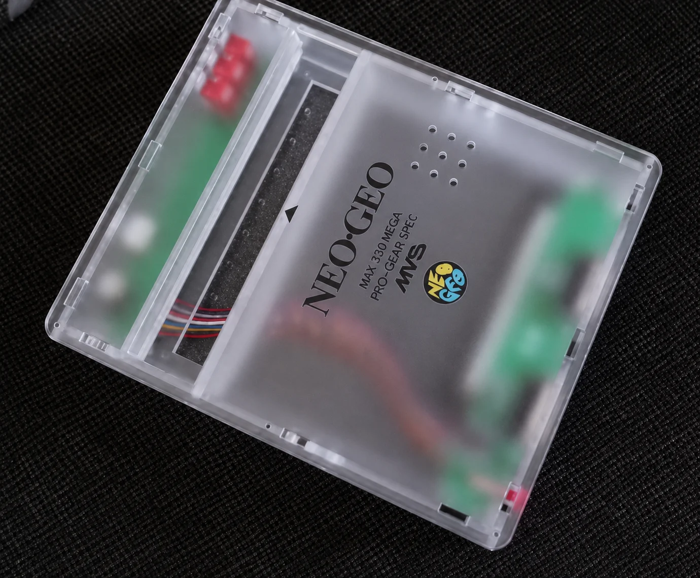SNK MV1C Transparent Arcylic Cbox Shell NeoGeo Supergun MVS1-C DIY Kits Arcade Game Accessory With Video Output