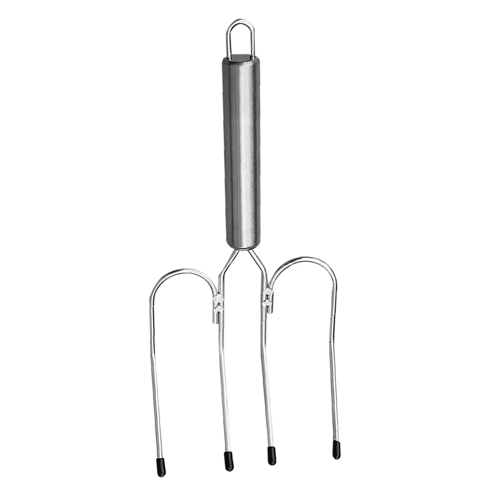 

Stainless Steel Turkey Heavy Duty Bbq Meat Fork With Wide Prongs For Chicken Barbecue Tools Stylish Bbq Fork