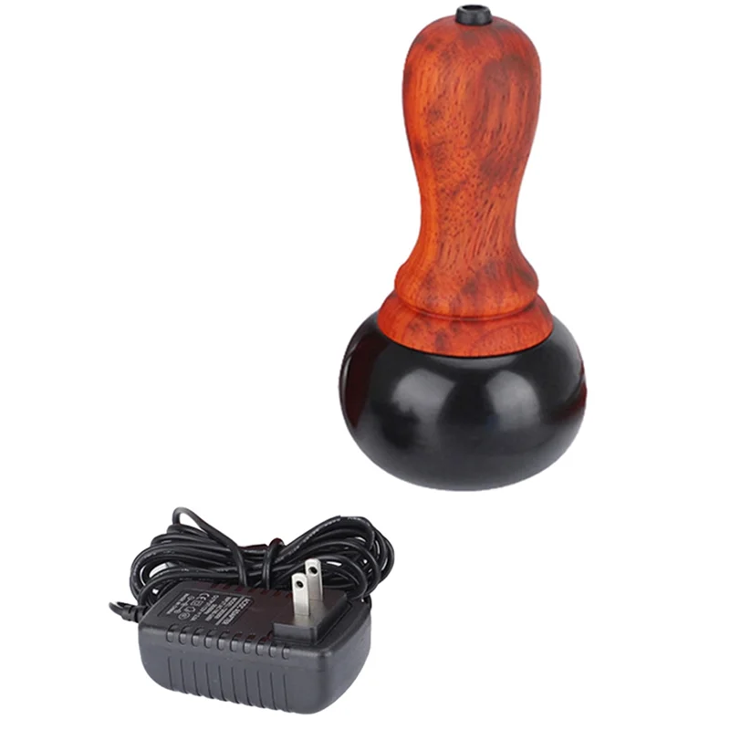 Hot Stone for Massage Electric Back Massager with Temperature Control, Gua Sha Massager for Body Face Scraping-US Plug