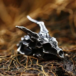 New Vintage Stainless Steel Dragon Head Pendant Necklaces Punk Fashion Skull Necklaces For Men Biker Amulet Jewelry Dropshipping