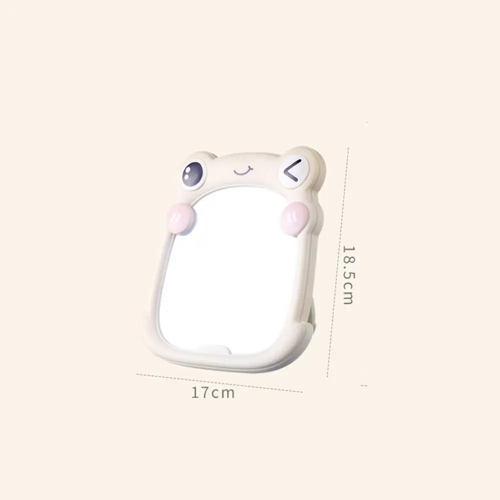 Leuke Kikker Make-upspiegel Creatieve Enkelzijdige Prinses Spiegel Ins Stijl Muur Hangende Tafel Aanrecht Spiegel Studentenslaapzaal