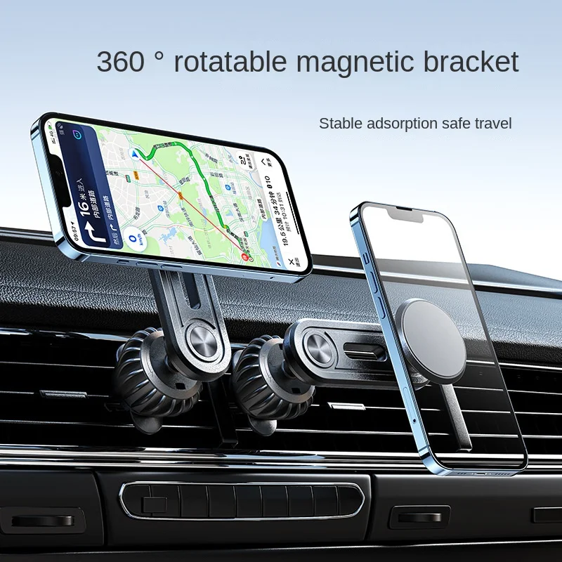 360 Degree Rotation Mobile Phone Holder Aluminum Alloy Mobile Phone Holder Navigation Mobile Phone Holder