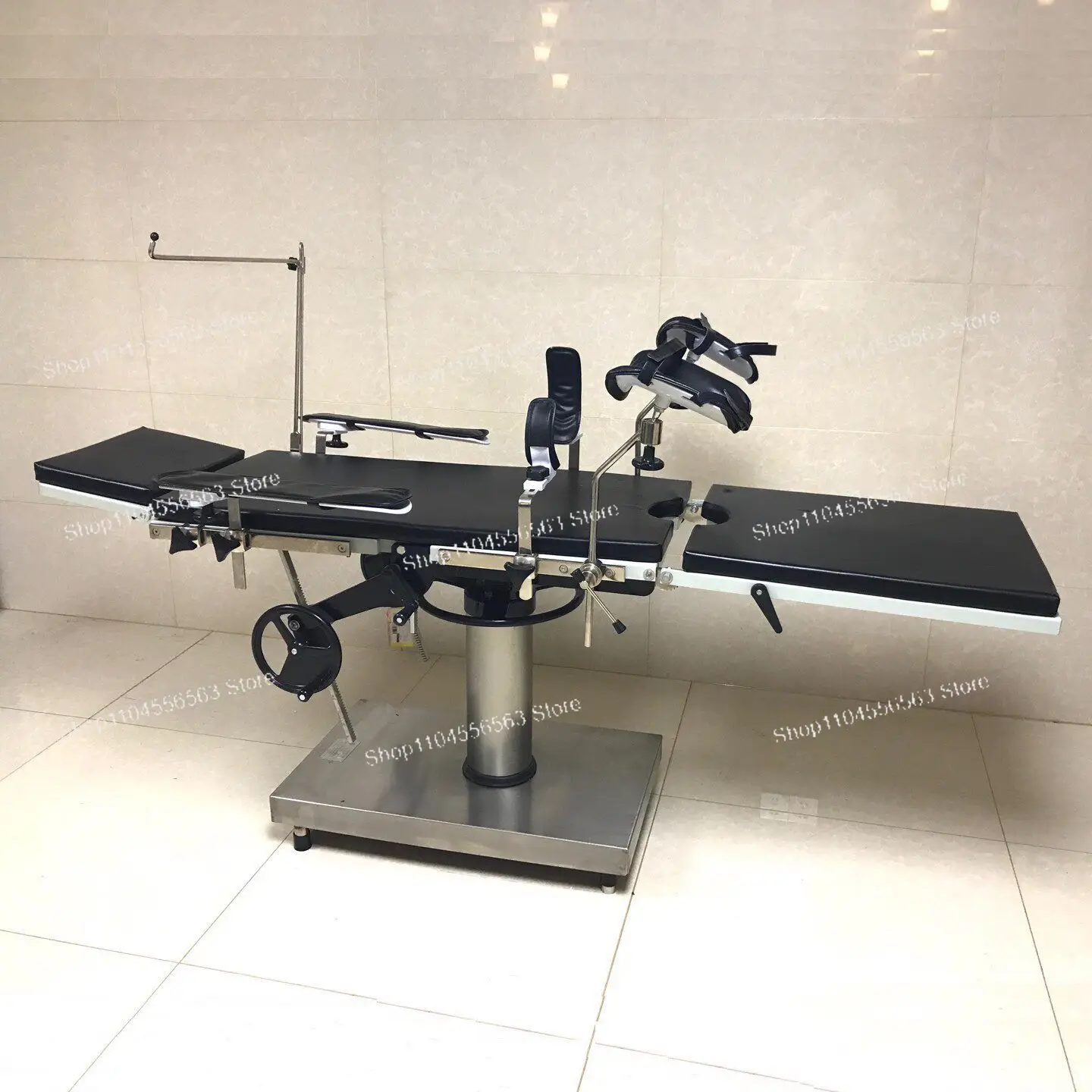 Manual Operating Table Hand Crank Height Adjustment Surgical Bed for Plastic Orthopedic Anorectal Urology Surgery Hospital
