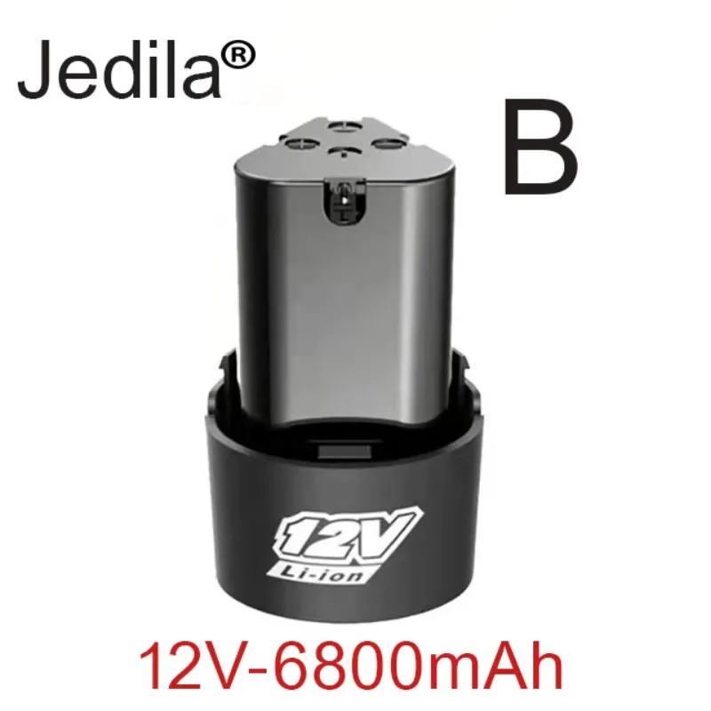 12V, 6800 MAH, batería de iones de litio recargable de gran capacidad Herramientas eléctricas pequeñas generales, taladros y destornilladores