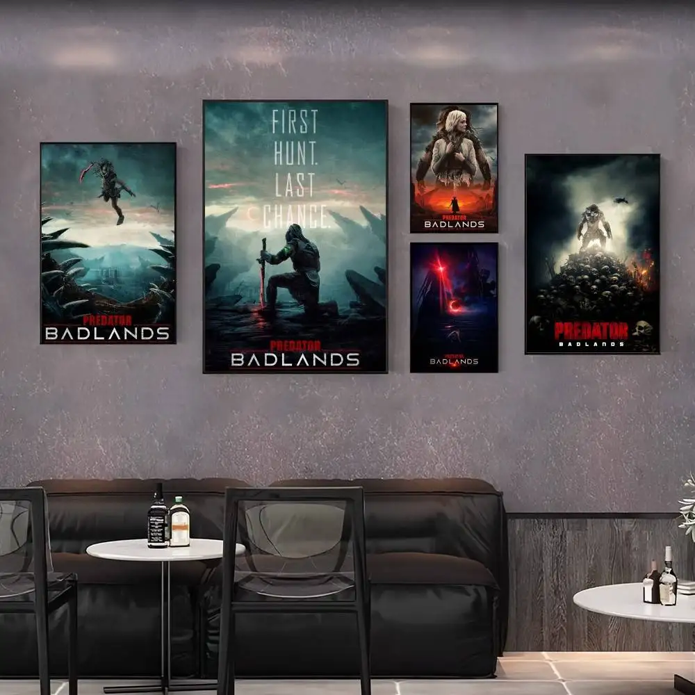 ملصق فيلم بريداتور بادلاندز عالي الجودة لغرفة المعيشة ملصقات تزيين الجدران الجمالية