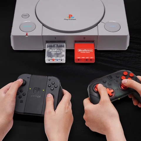 Bluetooth-адаптер RetroScaler BlueRetro для PS1/PS2 - беспроводное подключение — внешний вид товара