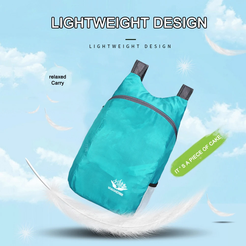 

Нейлоновая сумка для выживания в походах, дышащие складные сверхлегкие рюкзаки, водонепроницаемые, легкие, для мужчин и женщин, для альпинизма и треккинга