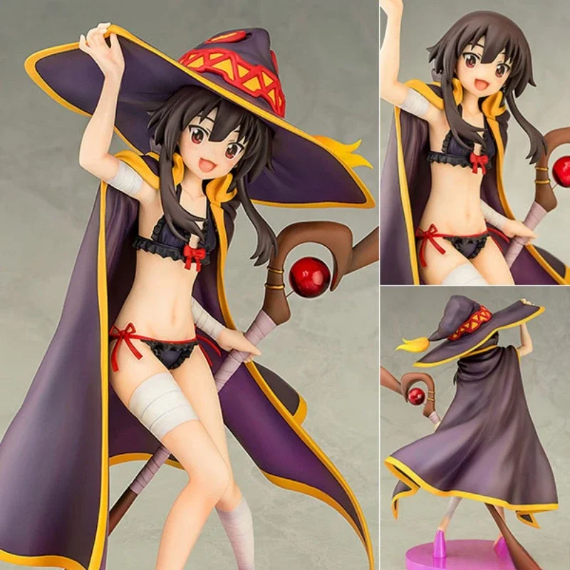 Konsuba God Blessing this wonderful world 2! Megumin 1/7 PVC Action Figure Anime Figure Model Toys Figure Collection Doll Gift