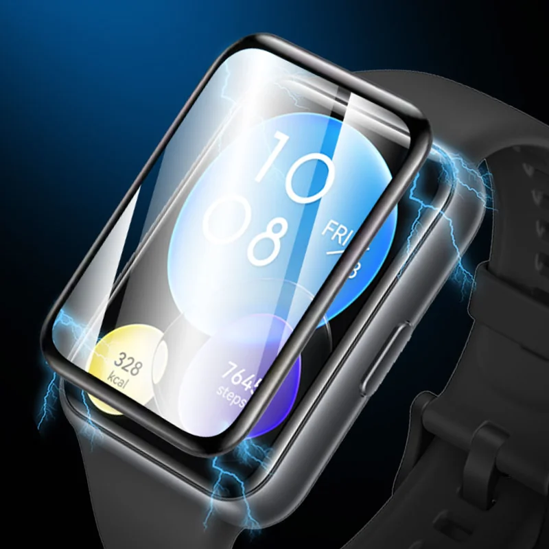 3D Soft Edge ป้องกันฟิล์มสำหรับ Huawei นาฬิกา Fit 2/ใหม่/Mini Honor ES Fit2คลาสสิก/active/Elegant Band Screen Protector