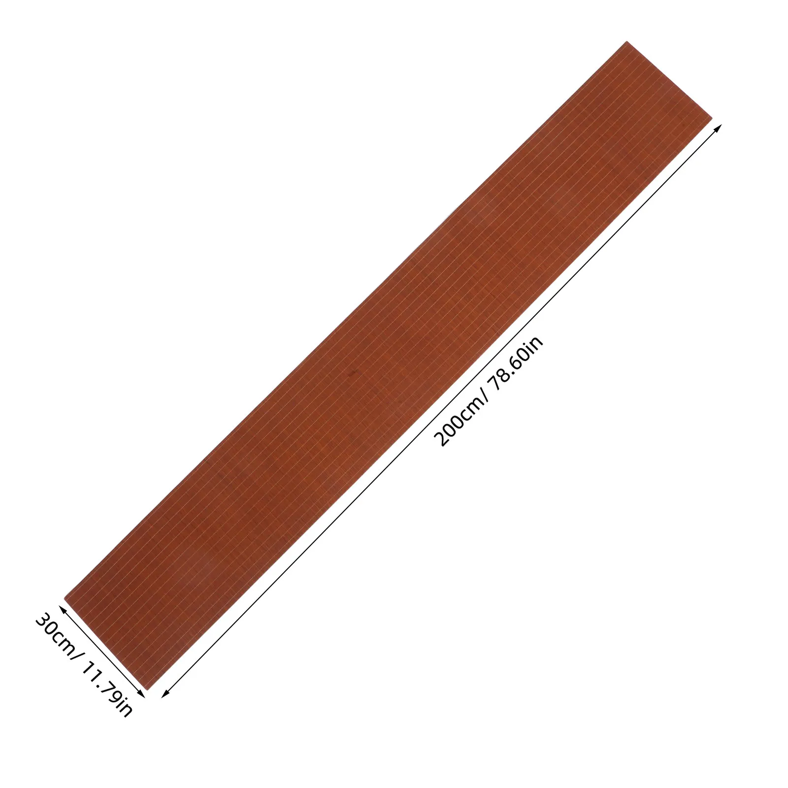 Bamboo Table Mat Roll 2M Length 30Cm Wide Heat Resistant Table Top Protector Kitchen Bar Dining Room Cover