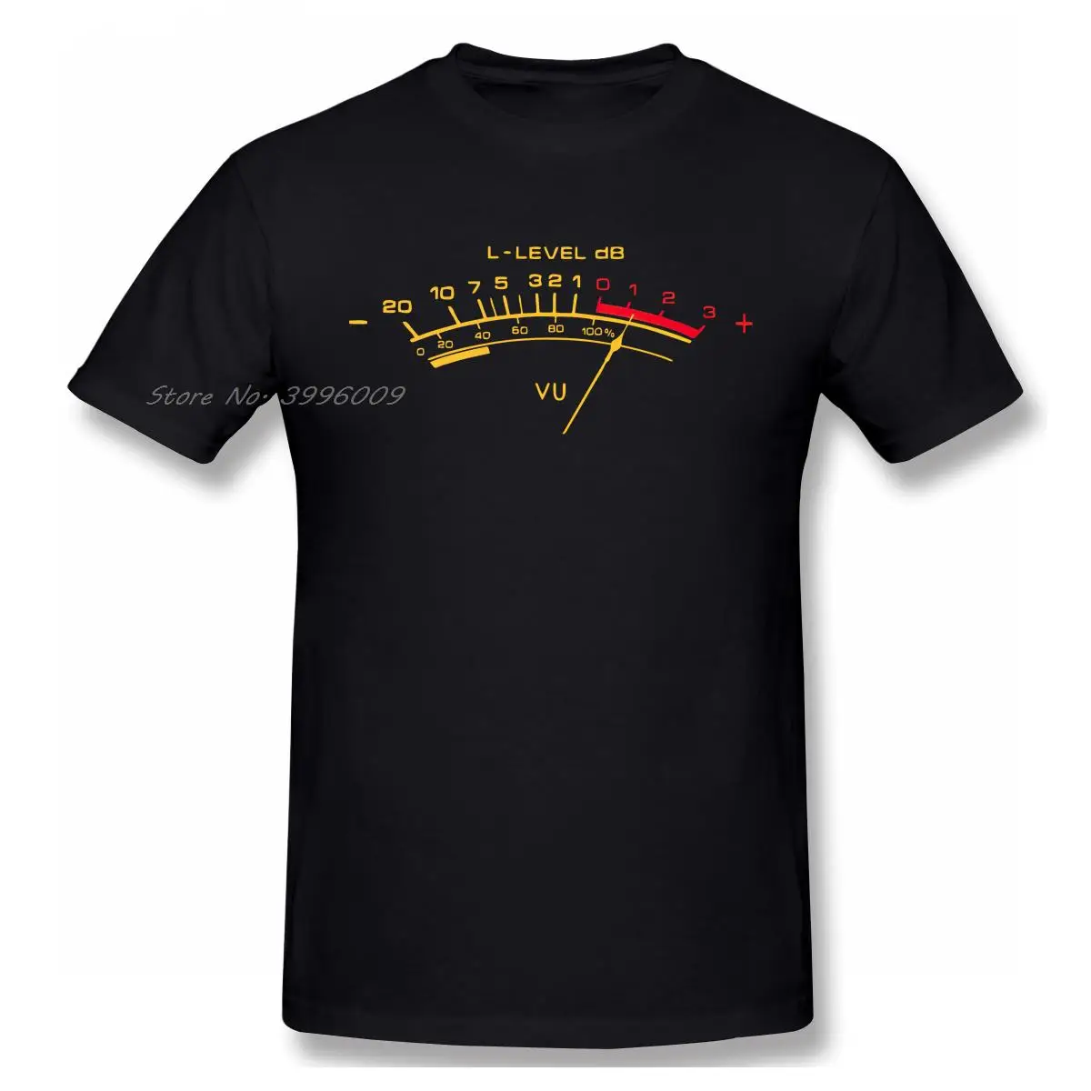 2026NEW Vu Meter Vintage Analog T Shirt Men/WoMen High Quality Cotton Summer T-shirt Short Sleeve Graphics Tshirt Brands Y2K