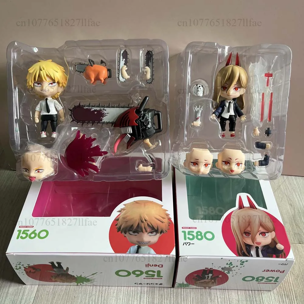 

Chainsaw Man 1560 1580 Figure Denji Pochita Power Makima Action Figure Collection Model Doll Toy Room Ornament Birthday Gift