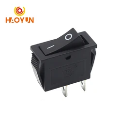 【5-1PCS】KCD3 Rocker Switch 15A 250V/20A 125VAC 2Pins SPDT ON-OFF 2 Position Black Boat Power Switch