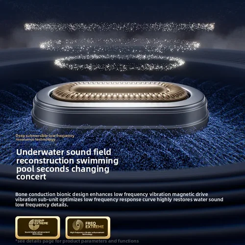 Imagen 2 del producto Sanag B33S auriculares Bluetooth de conducción ósea 32GB de memoria IPX8 auriculares de natación venta Flash auriculares inalámbricos MP3 auriculares