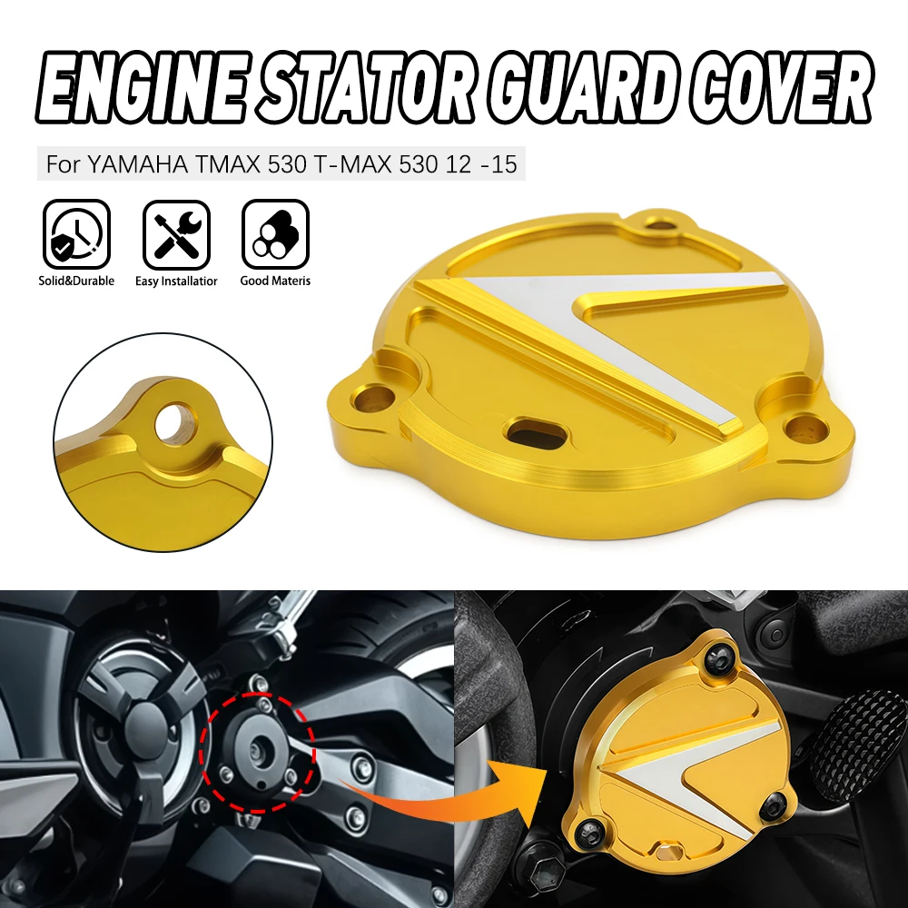 

Motorcycle Accessories Front Drive Shaft Cover Frame Hole Protector Motorcycle For YAMAHA TMAX 530 T-MAX 530 2012 2013 2014 2015