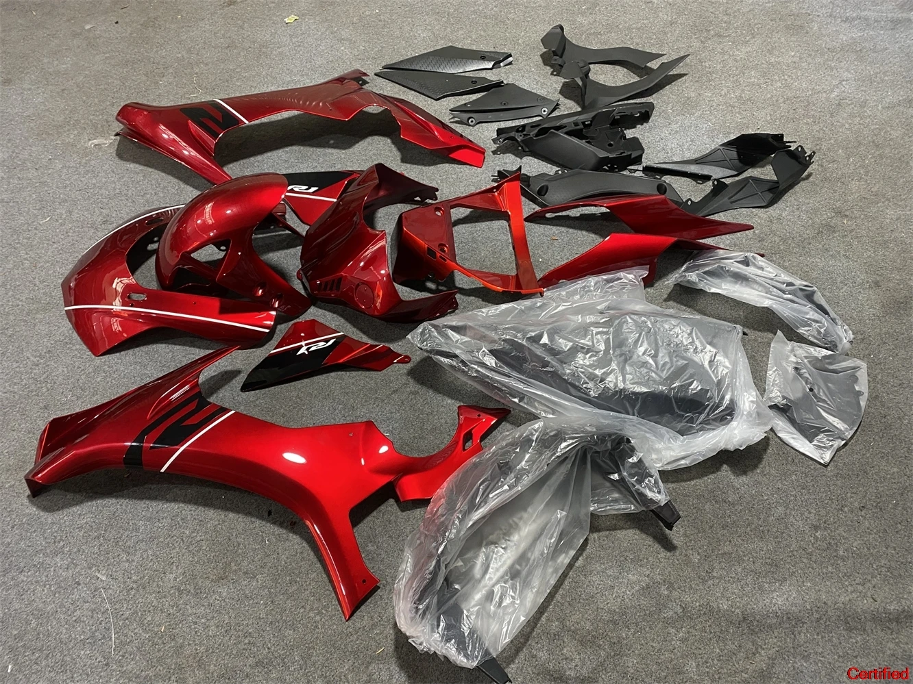 

Комплект синего обтекателя кузова мотоцикла для Yamaha YZF R1 YZFR1 2015 2016 2017 2018 15 16 17 18