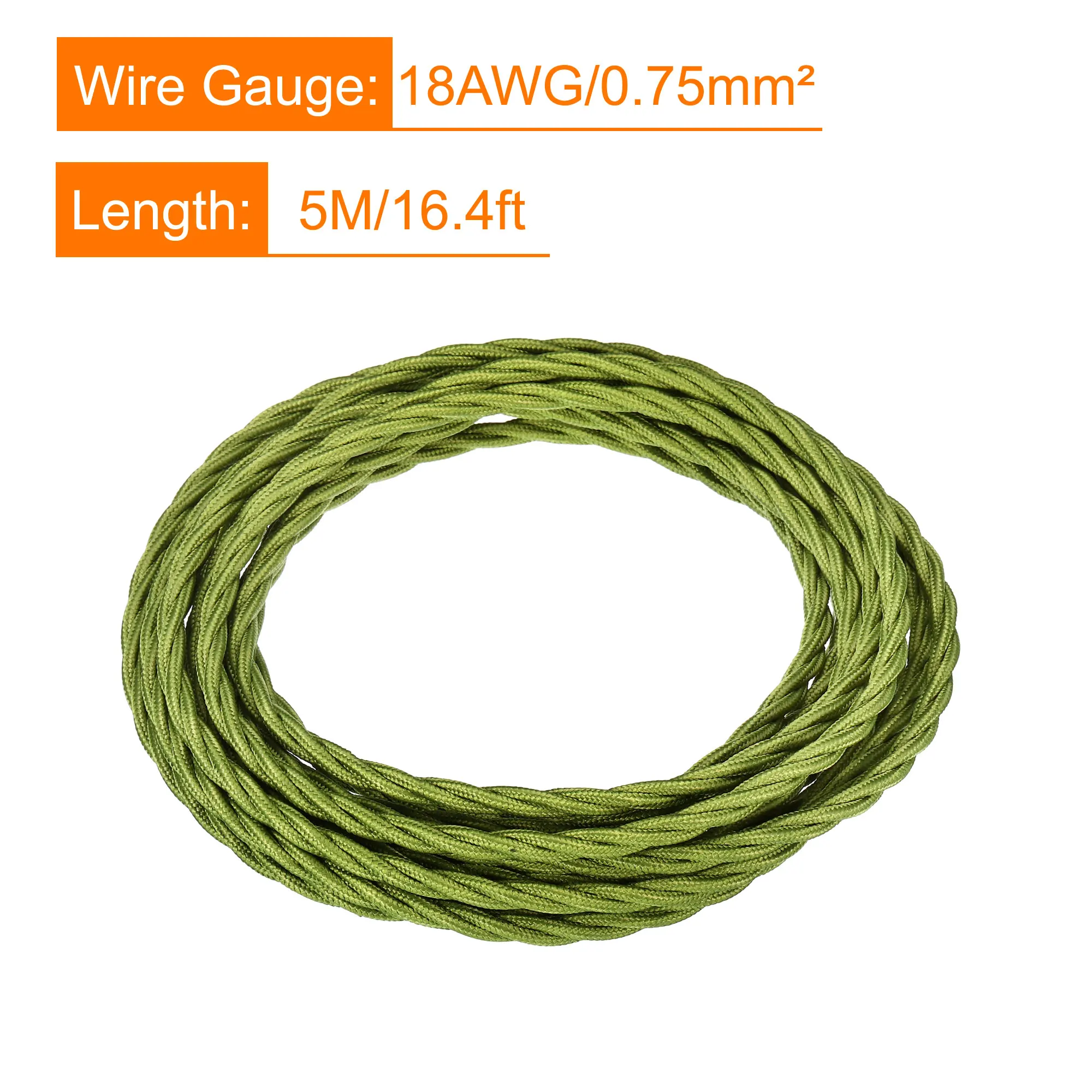 3/5m 3 Core 18AWG Tessuto Vintage Intrecciato Filo Elettrico Tessuto Cavo Tessuto Intrecciato Lampada A Sospensione Cavo FAI DA TE filo