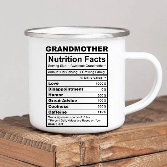 Best Grandma Ever Mug Best Grandpa Coffee Mugs Tea Cups Birthday Gifts for Grandparents from Granddaughter Grandson