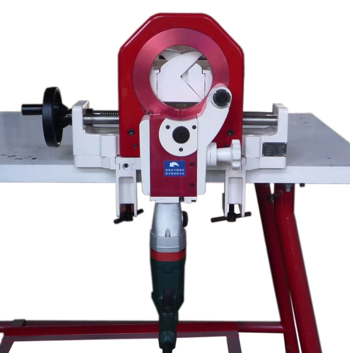 Orbital electric automatic stainless steel pipe cutter tube cutting saw machine