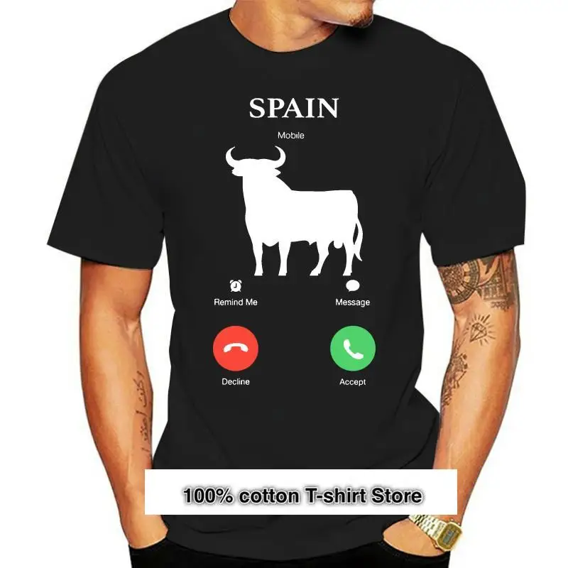 Camiseta de España está llamando I Must Go, Stylihes, Envío Gratis, camisetas, moda clásica, única, Herre, Champion