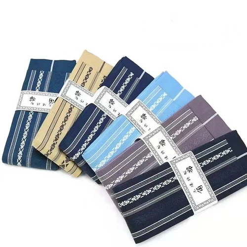 Kimonomachi tradicional japonés, cinturón de esquina Kimono Yukata, algodón puro, accesorios faja Cos accesorios necesitan corbatas de mano