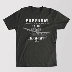 US Air Force A-10 Thunderbolt Warthog Attack Aircraft T-Shirt. Summer Cotton Short Sleeve O-Neck Mens T Shirt New S-3XL