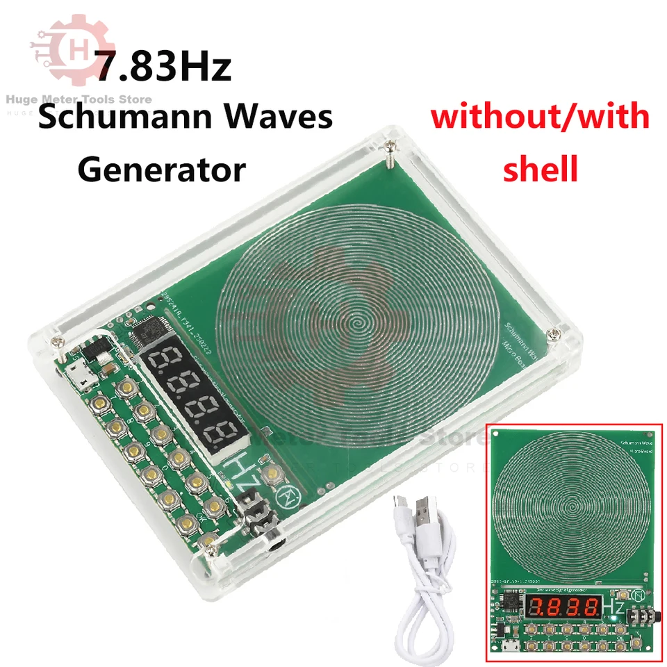 7.83Hz Schumann Waves Frequency Generator Adjustable 0.01Hz