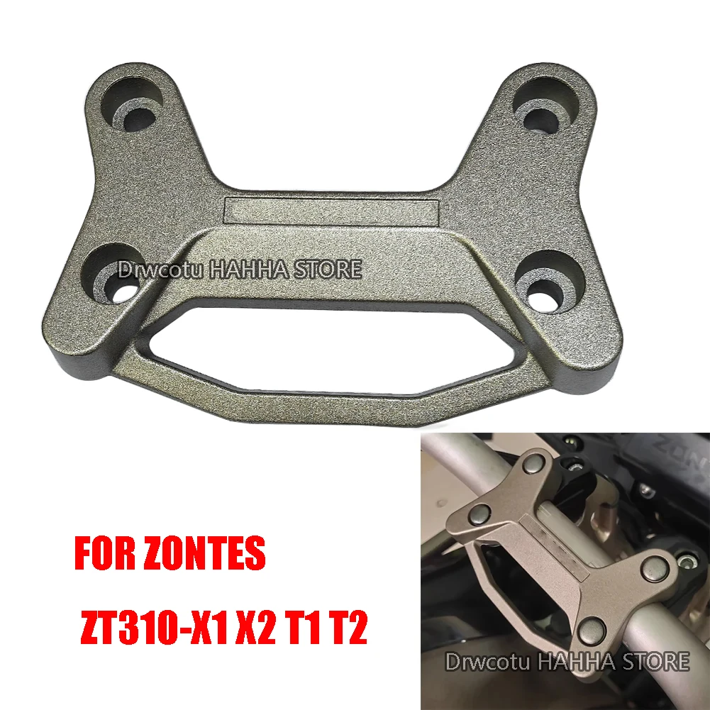 Motorcycle Handle Bar Riser Top Clamps Steering Bar Pressing Block Cover Cushion Block For ZONTES ZT310 310 X1 X2 T1 T2